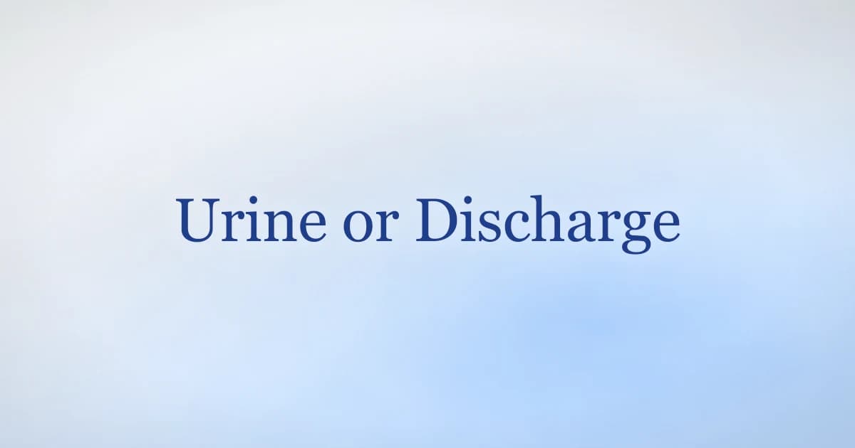 Am I leaking urine or discharge — how men can tell urine, pre-ejaculate, and urethral discharge apart