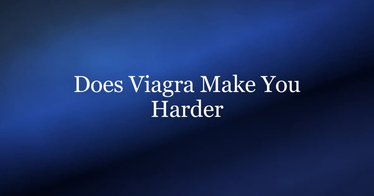 Does Viagra make you harder: how sildenafil affects blood flow versus the muscular rigidity phase of an erection