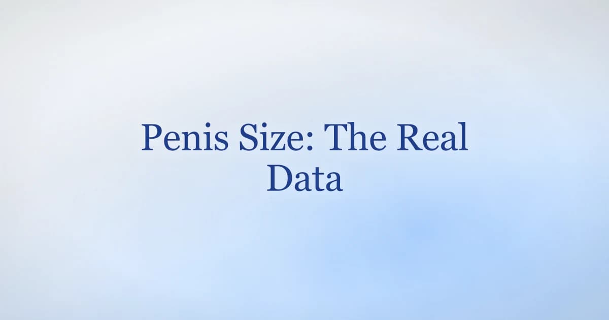 Understanding a 3 inch penis: measurement, averages, and erection firmness