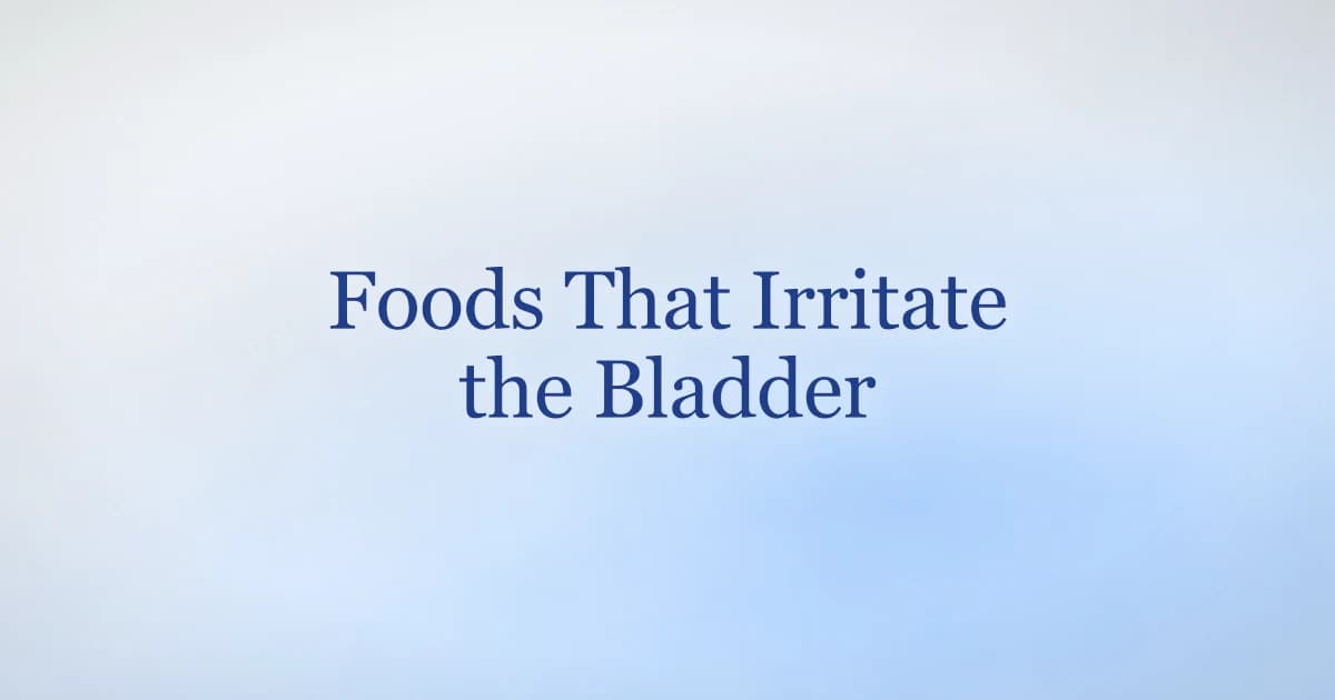 Foods that irritate the bladder in men — the evidence tiers and how to test your own triggers